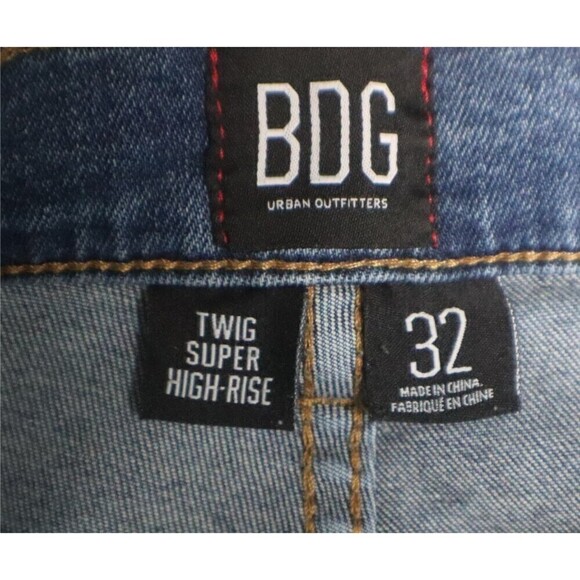 BDG Women Size 32 Twig Cotton Stretch High Rise Skinny Leg Casual Denim Jeans - Picture 5 of 16